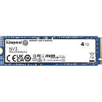 Kingston NV3 4TB M.2 NVMe PCIe Gen4 SSD - 6000MB/s Read Kingston NV3 4TB M.2 NVMe PCIe Gen4 SSD - 6000MB/s Read
